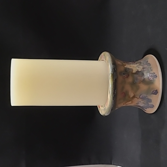 CLOUDS FOLSOM | Pottery Pillar Candle Stand c. 2002 - Picture 1 of 8